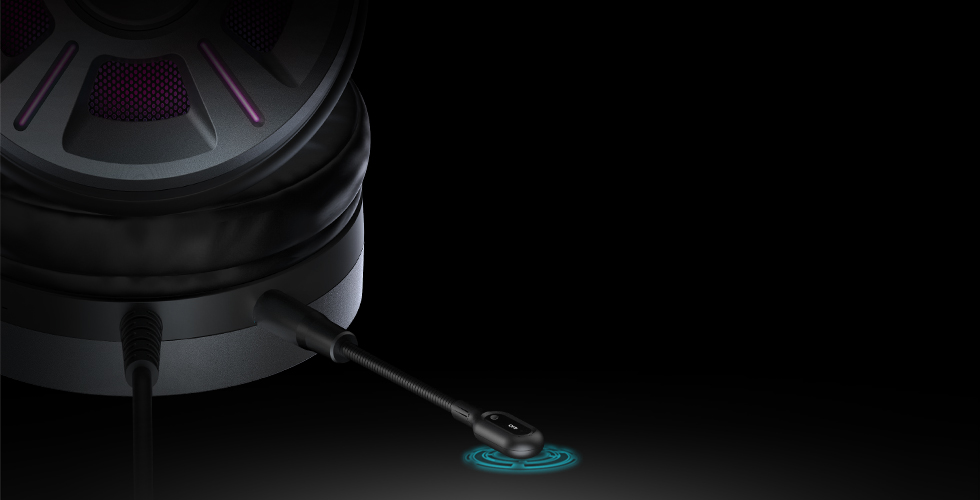 Tai nghe Gaming Rapoo VH510 - Gaming Headset 7.1 trang bị micro với tính năng chống ồn 
